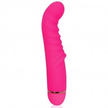 Женский вагинальный вибратор для точки G, цвет розовый, Cosmo BIOCSM-23096, длина 15 см.