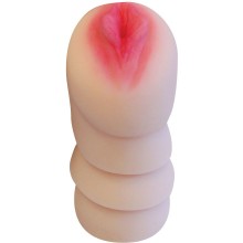 Мастурбатор-вагина для мужчин, цвет телесный, Erowoman-Eroman BIOEE-10189, бренд Bior Toys, из материала CyberSkin, длина 13 см.