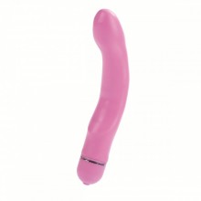 Женский вагинальный гнущийся вибратор First Time «Flexi Glider», цвет розовый, California Exotic Novelties SE-0004-27-2, из материала TPE, длина 17.75 см.