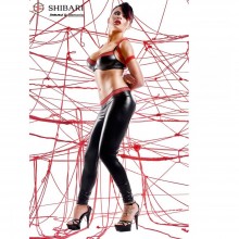 Эффектный комплект Shibari «Tomiko» с веревками для связывания, цвет черный, размер S, Demoniq SPTO, из материала Полиэстер