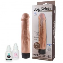 Реалистичный вибратор для женщин «Joystick Vibro Dong», цвет телесный, СК-Визит SB-112115JS, длина 20 см.