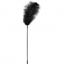 Перо на палочке для интимных игр, цвет черный, Bad Kitty Orion 2490412 1000, из материала Страусиное перо, длина 70 см., со скидкой