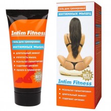 Гель женский для тренировки интимных мышц «Intim Fitness», объем 50 мл, Биоритм KAZ130203, цвет оранжевый, 50 мл.