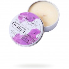 Интимная массажная свеча «Orient» с ароматом граната и перца, 33 гр, Petits Joujoux KAZ46764, из материала Масло, цвет Белый, 43 мл.