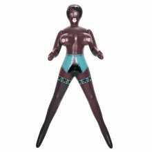 Темнокожая секс-кукла «Alecia», NMC 120009, из материала ПВХ, 2 м.