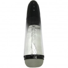 Автоматическая мужская помпа со вставкой-вагиной «Pump X4M», цвет черный, Eroticon 30497, длина 16 см.