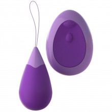 Женский силиконовый стимулятор Кегеля Fantasy For Her «Remote», цвет фиолетовый, PipeDream 4931-12 PD, длина 6.4 см.