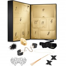 Набор аксессуаров для секса «12 Sexy Days», цвет черный, размер OS, Bijoux Indiscrets KAZ012199, One Size (Р 42-48), со скидкой
