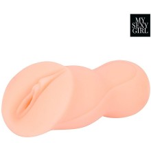 Классический ручной мастурбатор-вагина от компании Sexy Friend, цвет телесный, sf-70246, длина 13 см., со скидкой