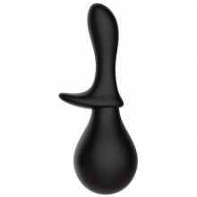 Анальный душ с насадкой для стимуляции от компании Sex Expert, цвет черный, sem-55129