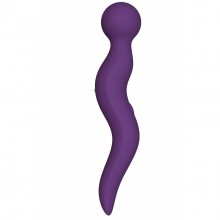 Интимный массажер «Cassi» типа Wand, цвет фиолетовый, Le Frivole Costumes 05496 One Size, длина 21 см.