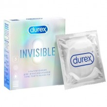 Презервативы «Durex N3 Invisible» ультратонкие, 3 мл.