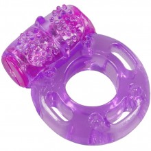 Виброкольцо для пениса «Butterfly Wings», You 2 Toys, цвет фиолетовый, диаметр 2 см.