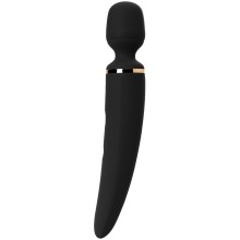 Вибромассажер «Satisfyer Woman Wand-er», 10 режимов вибрации, черный, длина 34 см, J2018-47-1, длина 34 см.