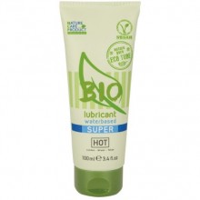 Интимный гель-смазка на водной основе «BIO Super» с экстрактом алоэ вера, 100 мл, Hot 05906, бренд Hot Products, 100 мл.