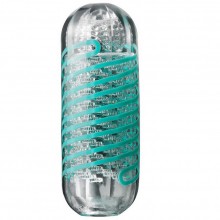 Мастурбатор с вращением «Spinner 04 Pixel» для мужчин, от Tenga SPN-004, цвет прозрачный, длина 13 см.