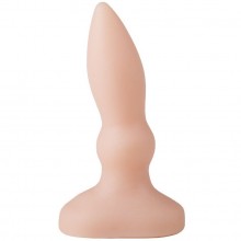 Анальный плаг телесного цвета, рабочая длина 9 см, Lovetoy INS773444, длина 10 см.