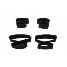 Комплект фиксирующих ремней от Джага-Джага, цвет черный, 960-17 BX DD, из материала полиэстер