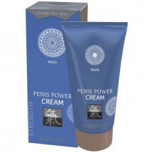Крем для мужской силы Shiatsu «Penis Power Cream» возбуждающий, объем 30 мл, Prime Products 67202 HOT, 30 мл.