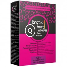 Женский кофейный напиток для повышения либидо и сексуальности «Erotic Hard Woman», БАДы 90