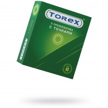 Презервативы точечные «Torex №3», длина 18 см.