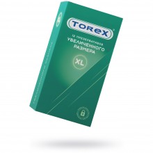 Презервативы увеличенного размера «Torex №12», латекс, 12 шт, длина 19 см, 00912, цвет прозрачный, длина 19 см.
