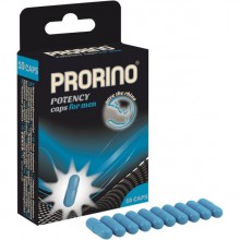 Возбуждающие капсулы для Мужчин Ero Black Iine PRORINO Potency 10 шт.78405, бренд Hot Products