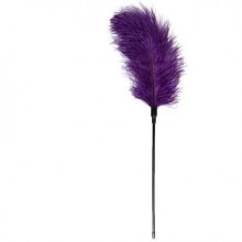 Фиолетовое длинное перышко для тиклинга «Feather Tickler», длина 54 см, Easytoys ET254PUR, бренд EDC Collections, коллекция Easy Toys, длина 54 см., со скидкой