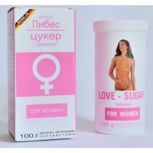 Возбуждающий сахар для женщин «Liebes-Zucker Feminin», 100 гр, Milan 05865 One Size, со скидкой