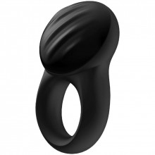 Перезаряжаемое эрекционное кольцо с вибрацией и управлением со смартфона Satisfyer «Signet Ring», длина 8.5 см.