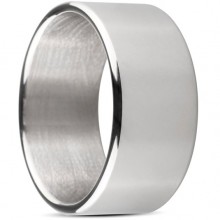 Эрекционное кольцо «Sinner Wide metal head-ring Size S» из нержавеющей стали, EDC Collections SIN061, из материала Сталь, диаметр 3 см., со скидкой