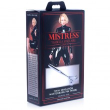    Mistress Twin Sensation Wartenburg Pin Wheel  XR Brands, , IS112,  Mistress Collection,  16.5 .