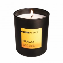 Ароматическая свеча c феромонами «Natural Instinct Манго», 180 мл.