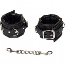 Черные наручники «Party Hard Masquerade», Lola Games 1100-01lola, из материала полиуретан, длина 35 см.