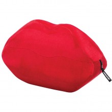Подушка для любви с чехлом из микрофибры «Liberator Kiss Wedge» в виде губ, красная, 14439409, длина 47 см., со скидкой