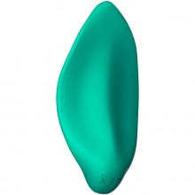 Клиторальный вибратор «Romp Wave», цвет бирюзовый, Wow Tech RPLOSGM, длина 11 см.