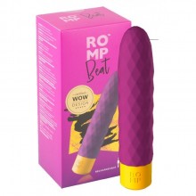 Мини вибратор «Romp Beat», цвет фиолетовый, Romp RPBBSG4, цвет сиреневый, длина 15 см.