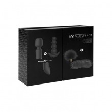 Черный набор для секса «Pleasure Kit 3», Shots SWI013BLK, бренд Shots Media, из материала Силикон, со скидкой
