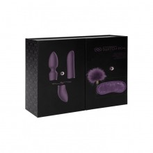 Фиолетовый набор для секса «Pleasure Kit 4» из пяти предметов, Shots SWI014PUR, из материала силикон
