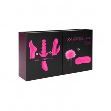 Розовый набор для секса «Pleasure Kit 6», Shots SWI016PNK, бренд Shots Media, из материала Силикон