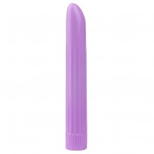 Фиолетовый многоскоростной вибромассажер «Lady Finger», длина 16 см, Dream toys 21406, из материала Пластик АБС, длина 16 см.