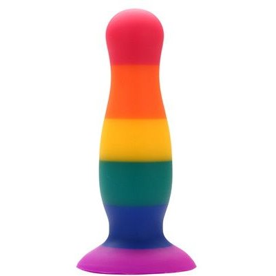 Разноцветная анальная пробка «Colourful Plug», общая длина 14.5 см, Dream toys 21701, длина 14.5 см.