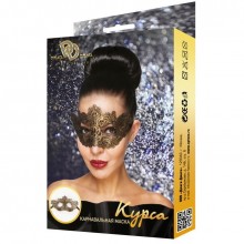 Золотистая карнавальная маска «Курса», Джага-Джага 963-50 BX DD, цвет золотой