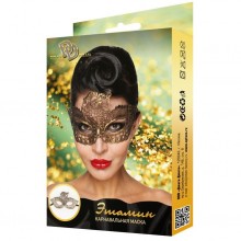 Карнавальная маска «Этамин» золотистого цвета, Джага-Джага 963-22 BX DD, цвет золотой