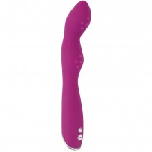 Фиолетовый вибратор «Sweet Smile A & G-Spot» для стимуляции точки G и A, длина 23.5 см.
