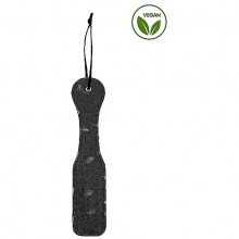 Джинсовая шлепалка-паддл «Roughend Denim Style» черного цвета, длина 28.5 см.
