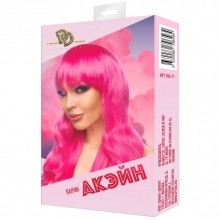Розовый женский парик «Акэйн» с длинными волосами, Джага-Джага 964-11 BX DD, из материала синтетика, длина 65 см.