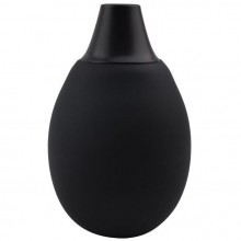 Резиновая груша для интимного душа «The Bulb», черная, Chisa CN-101432756, длина 14.8 см.