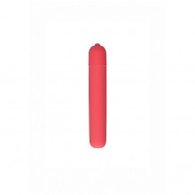 Мощная розовая вибропуля «Bullet Vibrator Extra Long», длина 10.5 см.