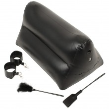 Подушка для пар «Portable Triangle Cushion» с возможностью фиксации партнера, Orion 5371950000, цвет черный, длина 60 см.